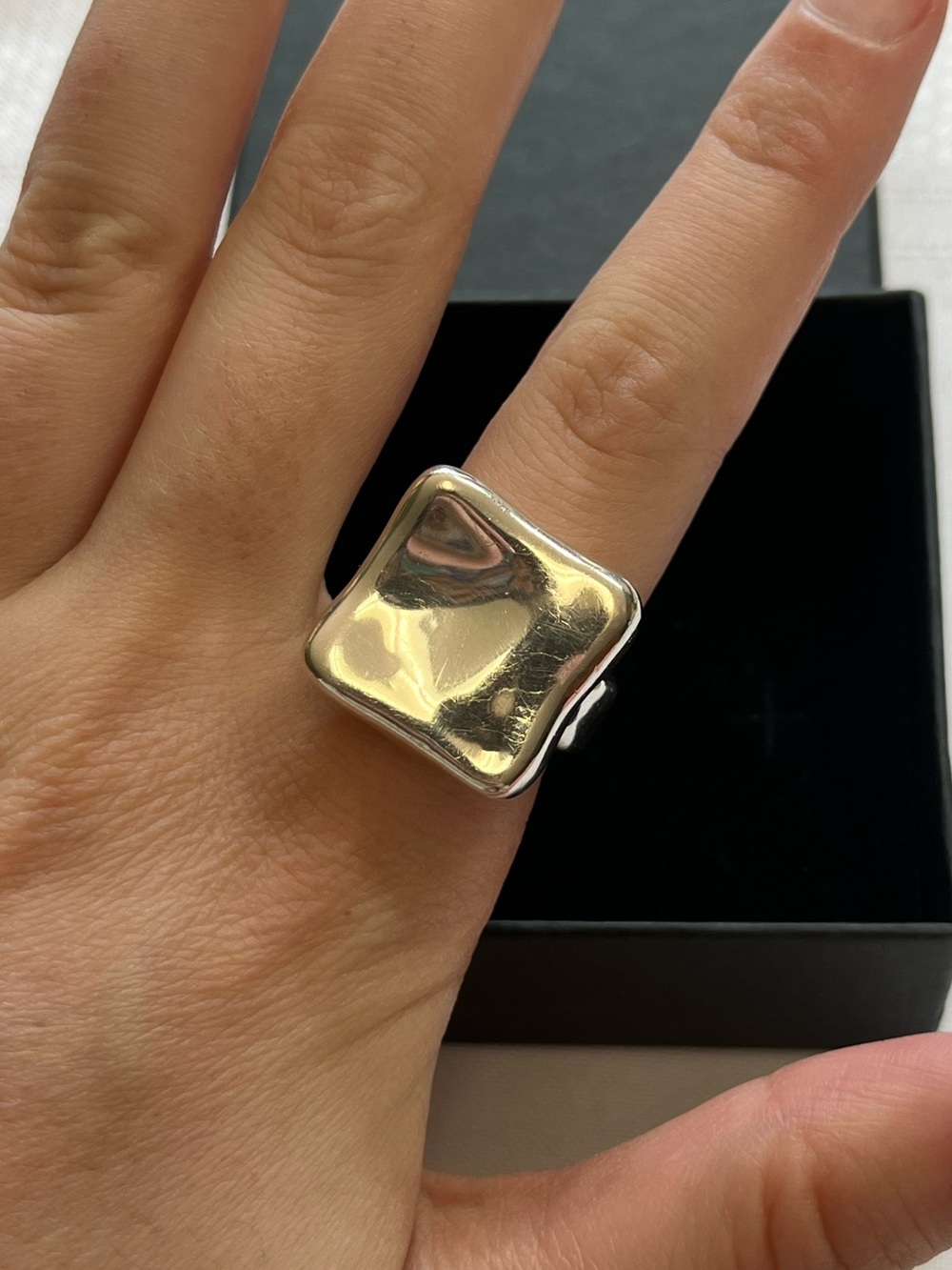 Bat Ami sterling silver ring